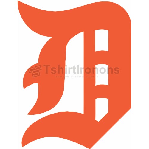 Detroit Tigers T-shirts Iron On Transfers N1579
